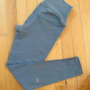 Blue grey alo leggings